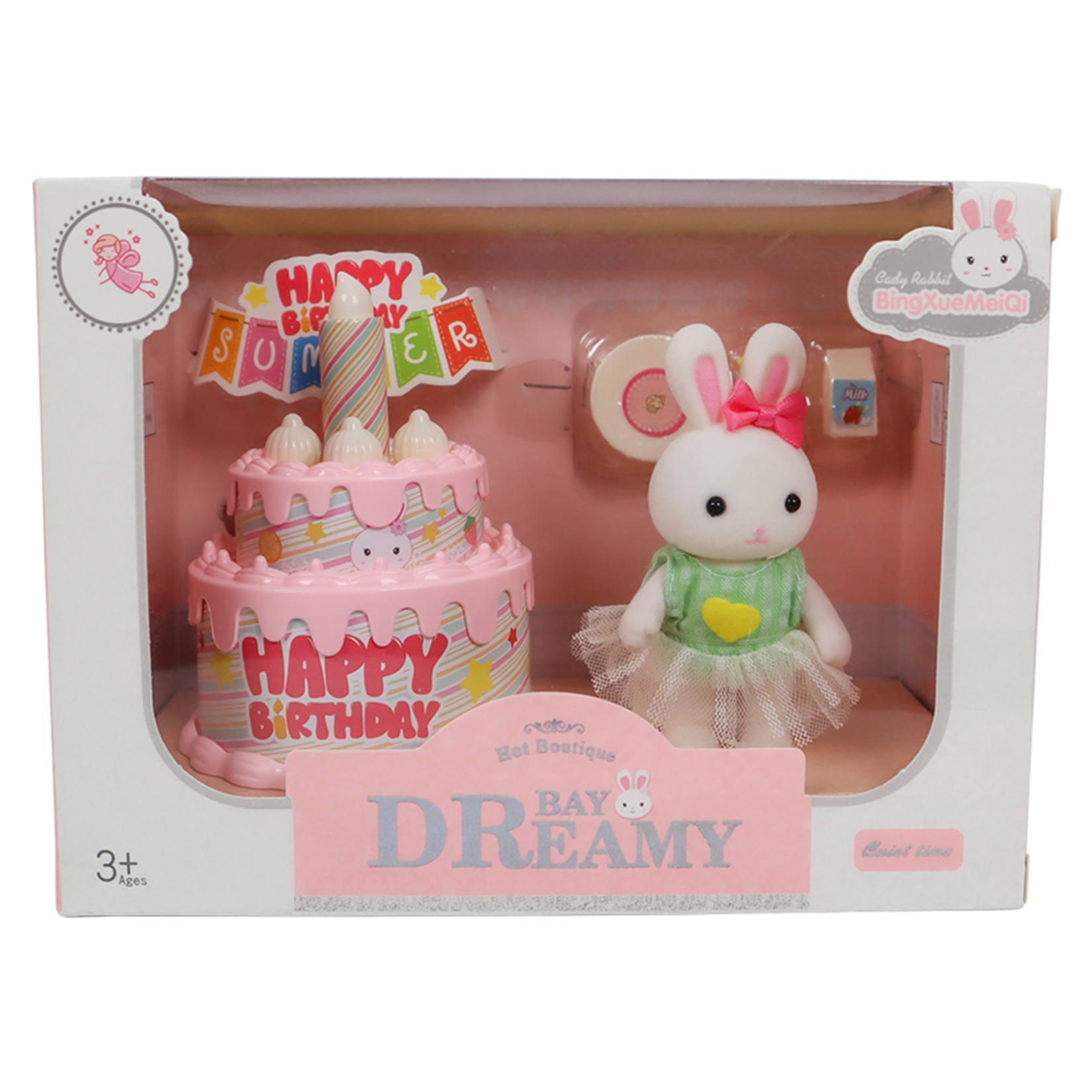 Mega Bay Dreamy Mini Tavşan - Kek Seti