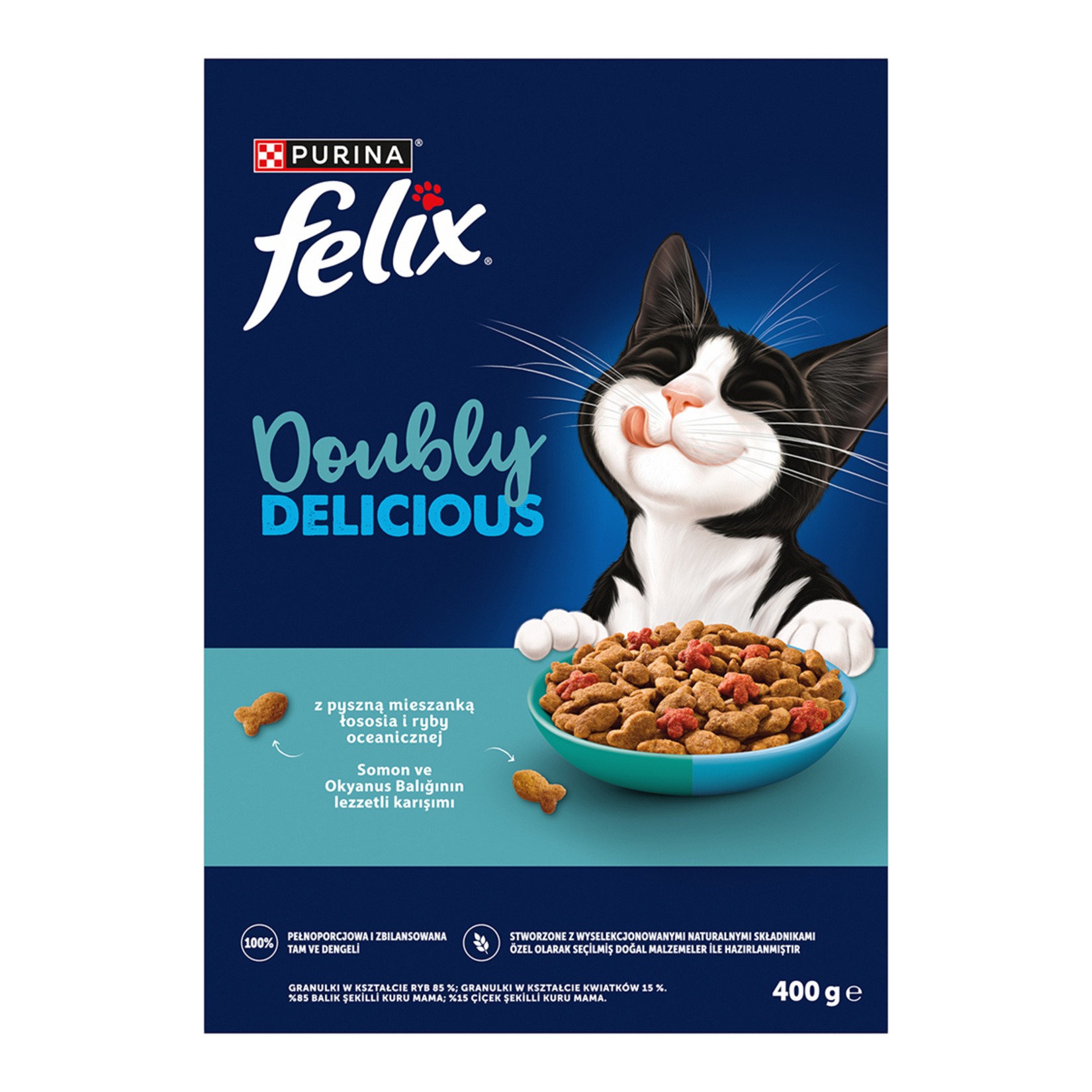 Felix Doubly Delicious Çifte Lezzet Balıklı 400 G