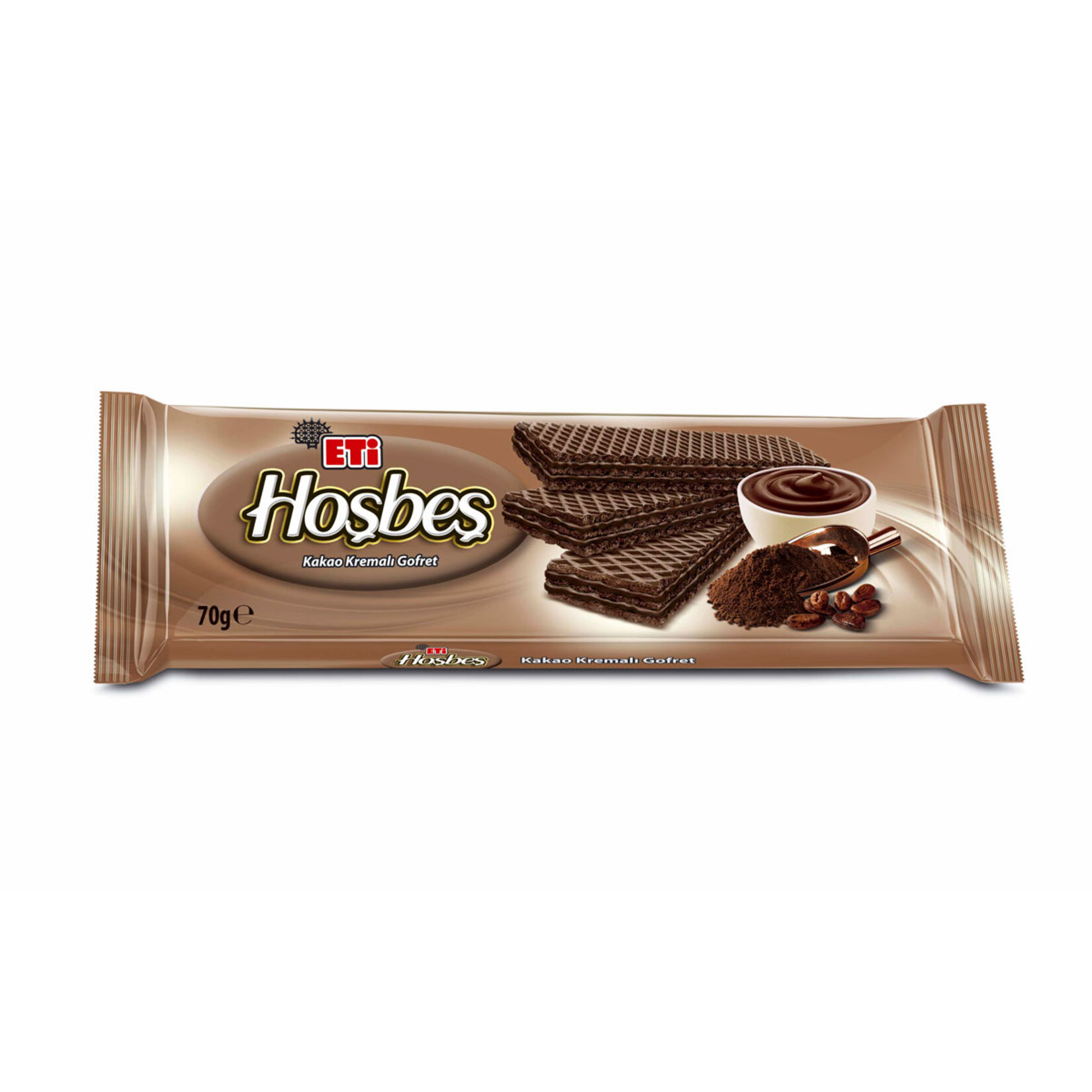 Eti Hoşbeş Kakao Kremalı Gofret 70 g