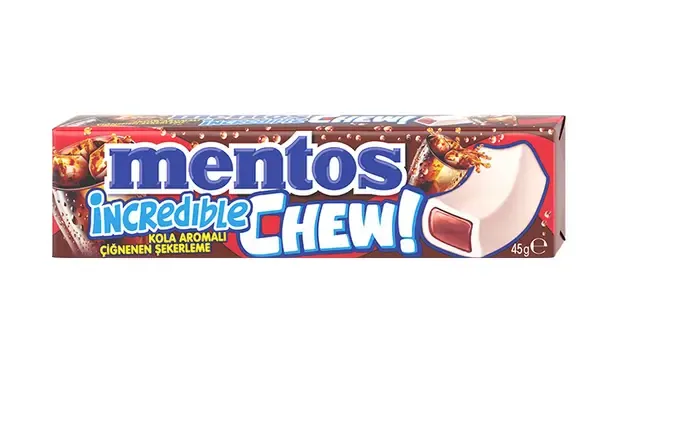 Perfetti Mentos Incredible Chew Kola 45 gr