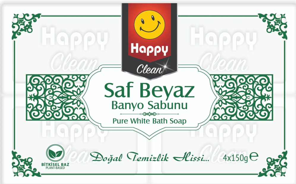 Happy Clean 4x150 Gr Klasik Banyo Sabunu