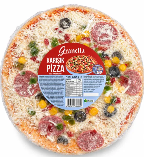 Granella Pizza Karşık 520 Gr