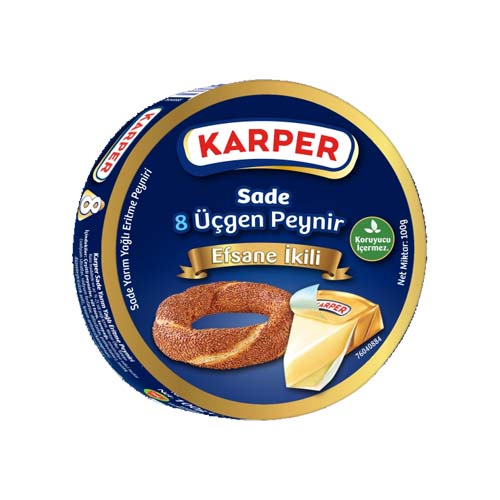 Karper 8li Sade Peynir 100 gr