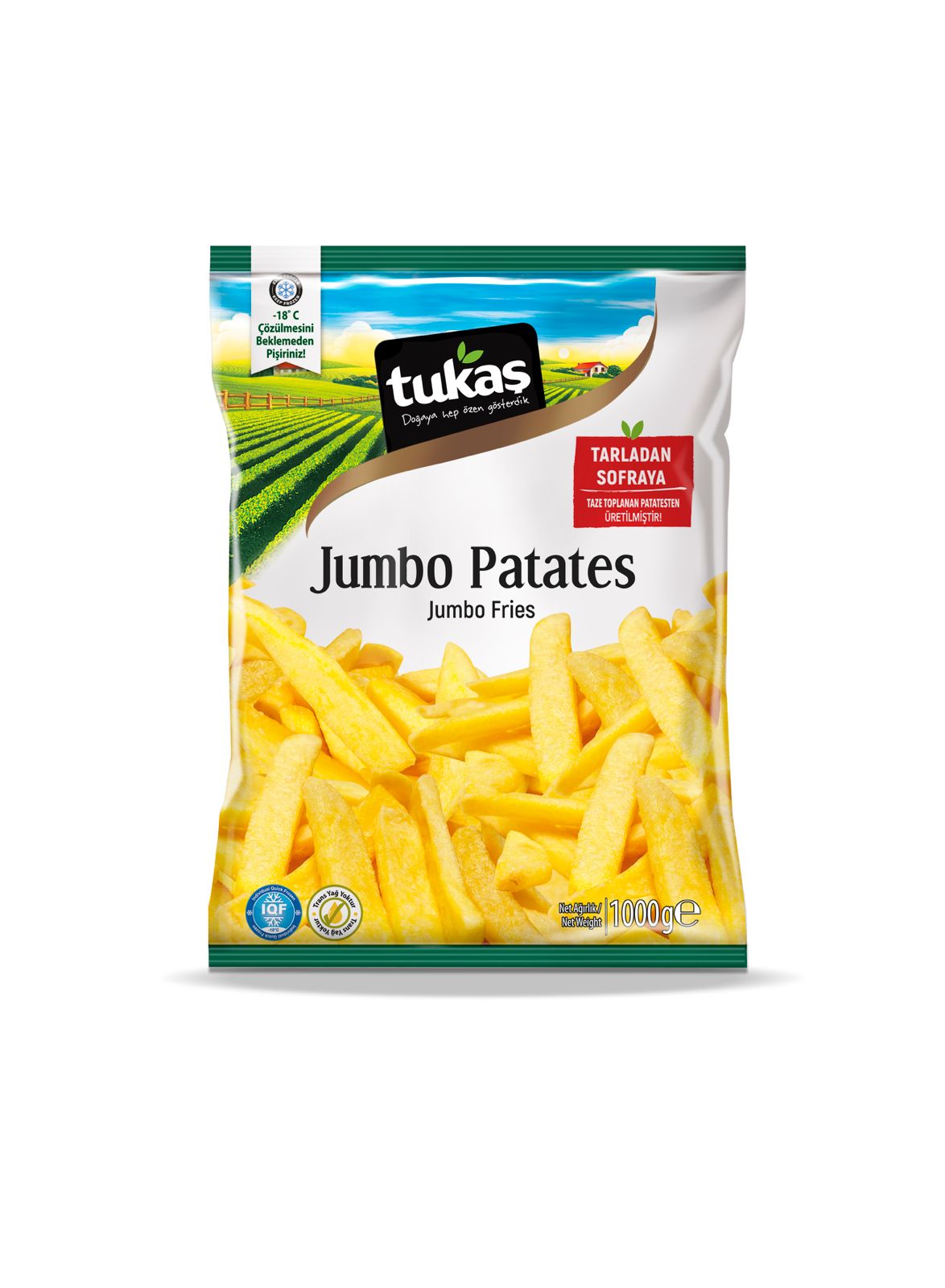 Tukaş Dnk.Sbz.Jumbo Patates 1000 Gr