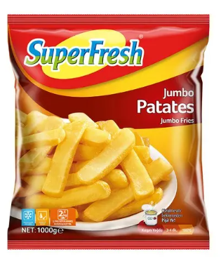 Super Fresh Dnk Sbz Jumbo Patates 1000 Gr
