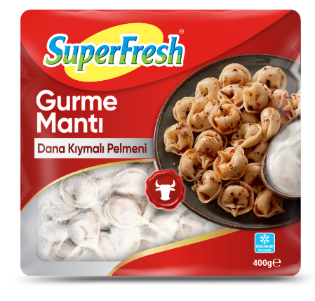 S.Fresh Dnk.Unm. Kıymalı Pelmeni Mantı 400 Gr