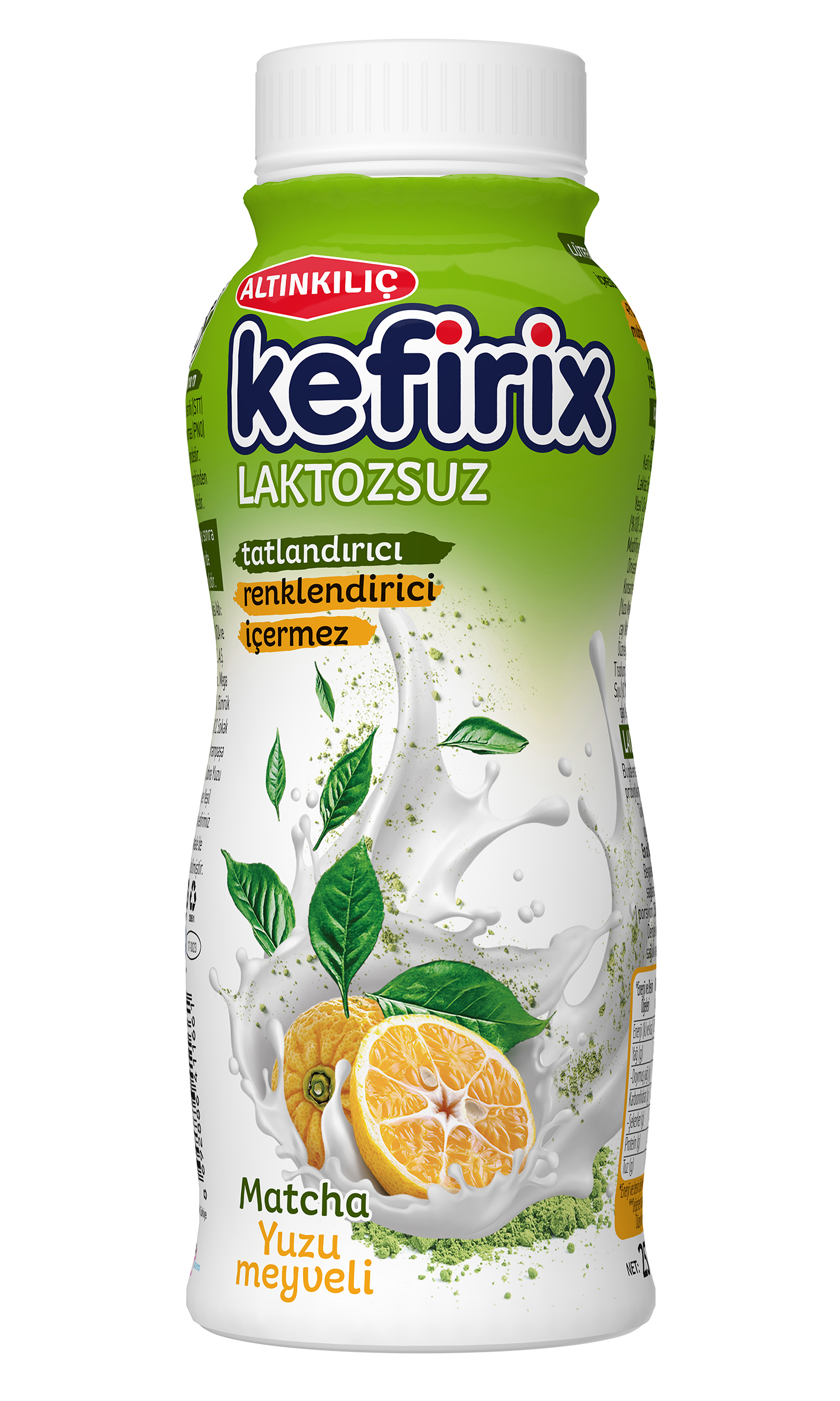 Altınkılıç Laktozsuz Kefir Matcha-Yuzu 250 Ml