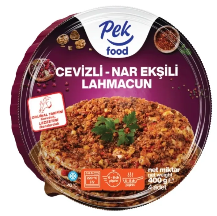 Pek Food Cevizli N.Ekşili Lahmacun 400 Gr