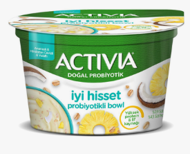 Danone Activia Bowl Ananas-Yulaf-HindistanCevizi 150 Gr