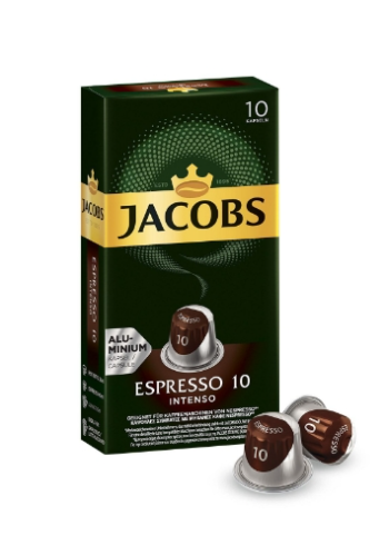 Jacobs Espresso Intenso 10 Kapsül Kahve 10 Lu