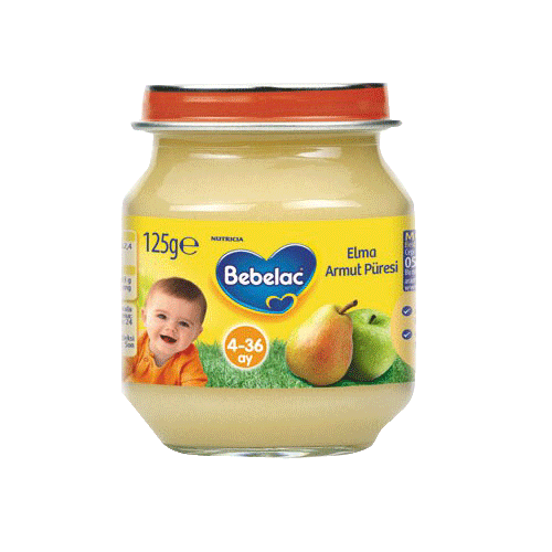 Bebelac Elma Armut Püresi 125 gr