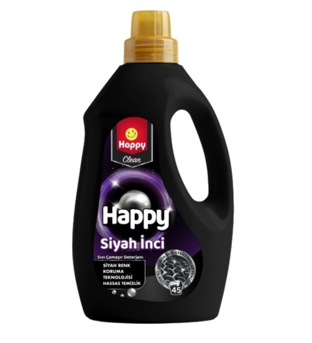 Happy Clean Sıvı Deterjan Siyah İnci 2.7 Lt