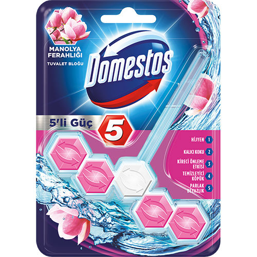 Domestos Wc Blok 5 Li Güç Manolya