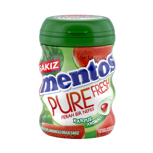 Perfetti Mentos Pure Fresh Karpuz Aromalı Sakız 90 gr