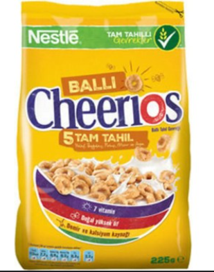 Nestle G.Honey Nut Cheerios Mısır Gevreği 225 Gr