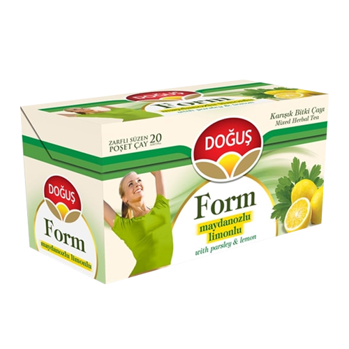Doğadan Form Maydanoz Limon Çayı 20li 36 gr