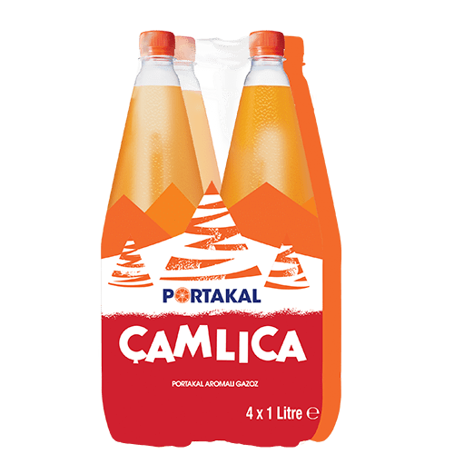 Çamlıca Portakallı Gazoz Pet 4x1 lt