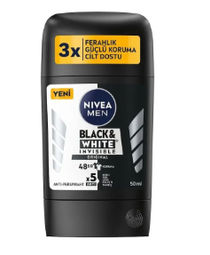 Nivea Stick Erkek İnvisible Black&White Orginal50 Ml