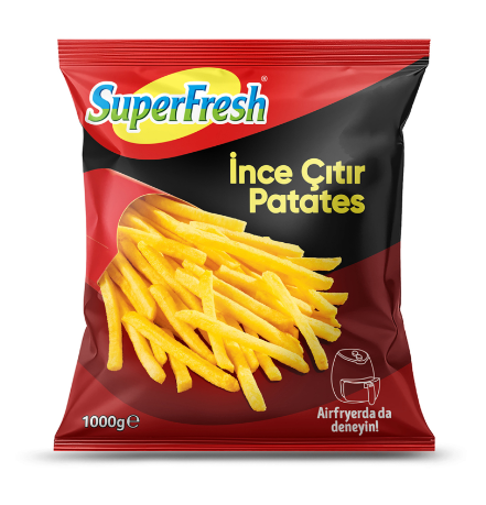 Super Fresh Dnk Sbz Çıtır Patates 1000 gr