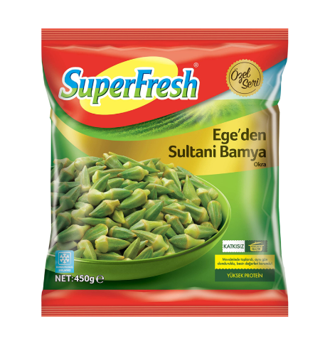Süper Fresh Dnk Sbz Sultani Bamya Pk 450 Gr