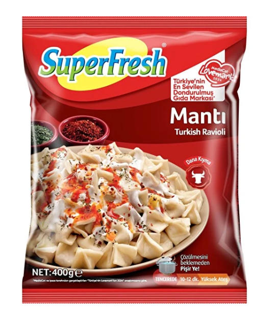 Super Fresh Dnk Unm. Kayseri Mantısı 400 gr