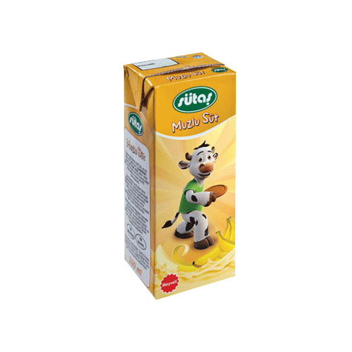 Sütaş Süt Muzlu 200 ml