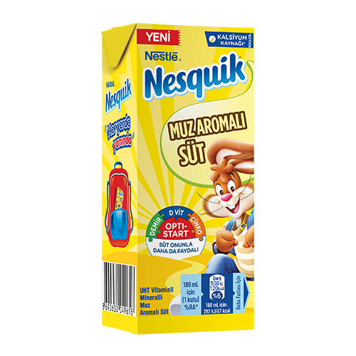 Nesquik Süt Muzlu180 ml