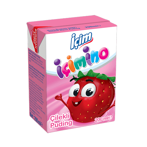 İçim Puding Çilekli Uht 200 ml