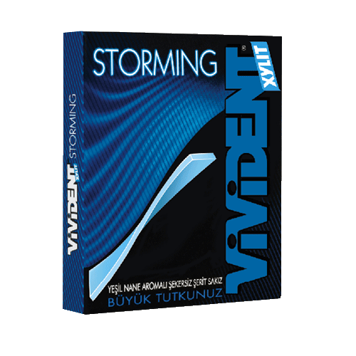 Vivident Storming Yeşil Nane 33 gr