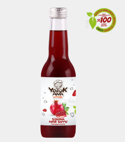 Yoruk Ana Geleneksel %100 Nar Suyu 250 Ml