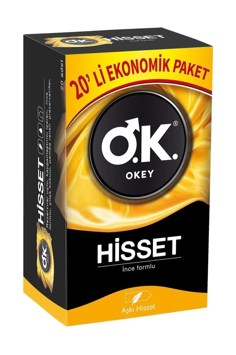 Okey Hisset Ekonomik 20li Prezervatif