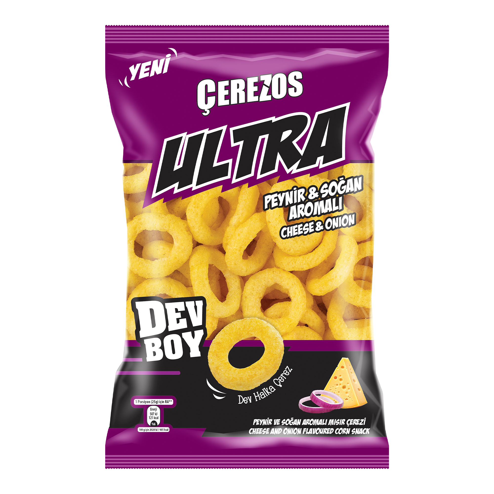 Çerezos Ultra Dev Peynir Soğan