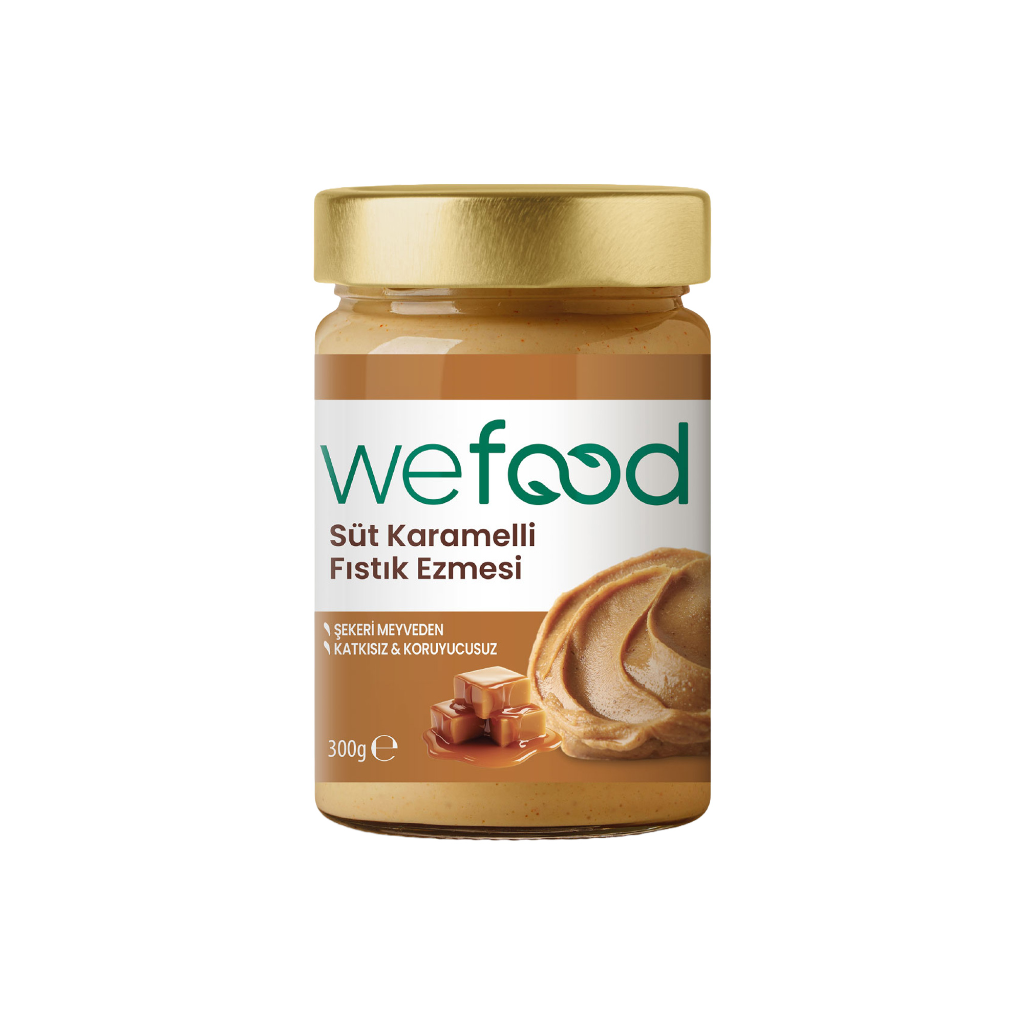 WeFood Süt Karamelli Fıstık Ezmesi