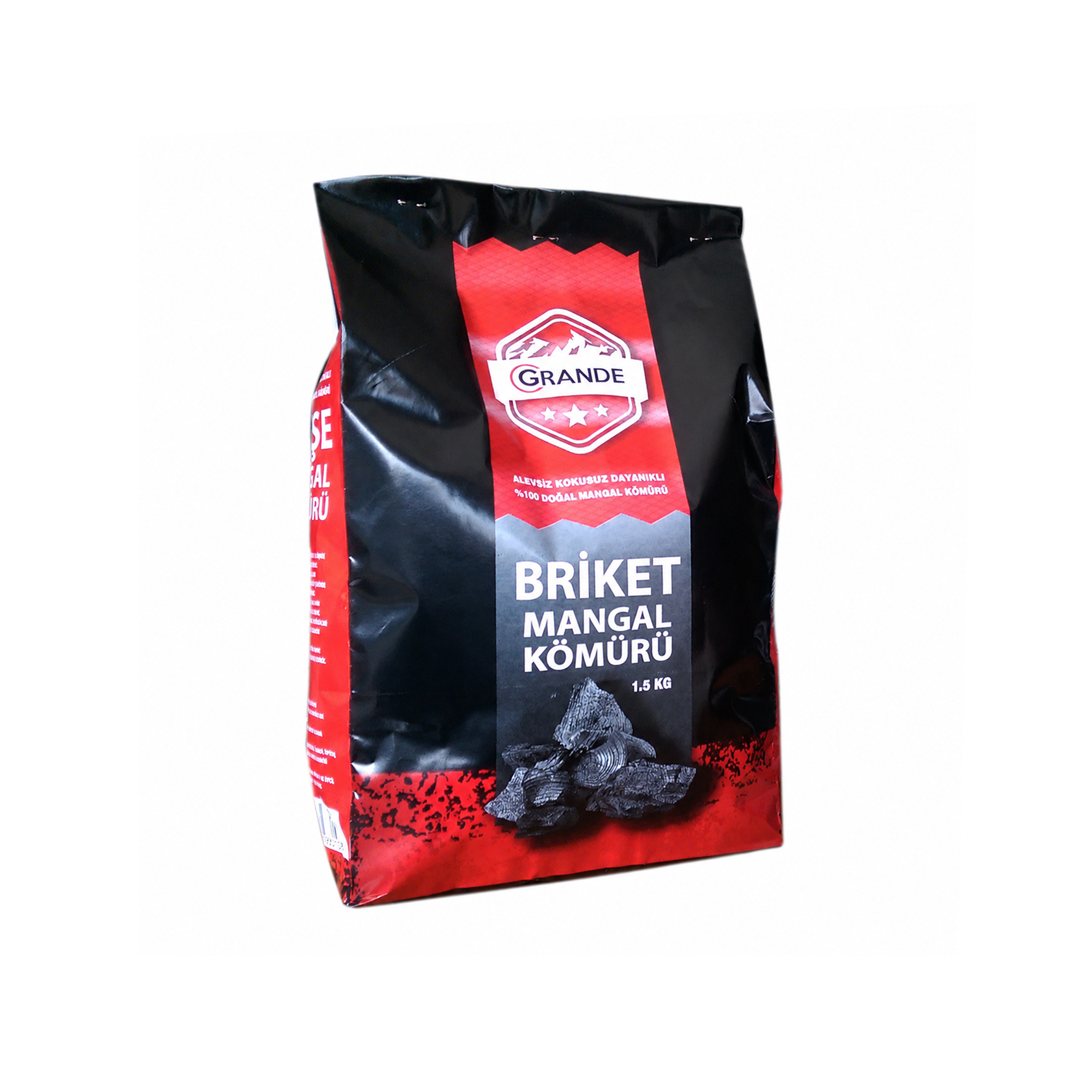 Grande Briket Meşe Mangal Kömürü