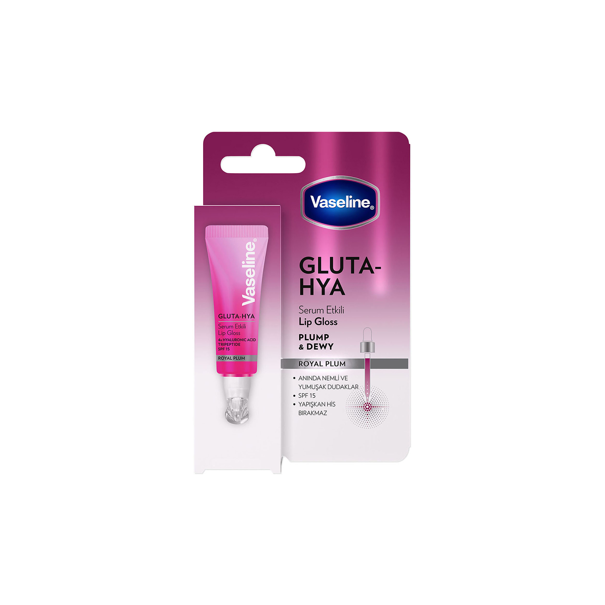 Vaseline Gluta Hya Serum Etkili Lip Gloss