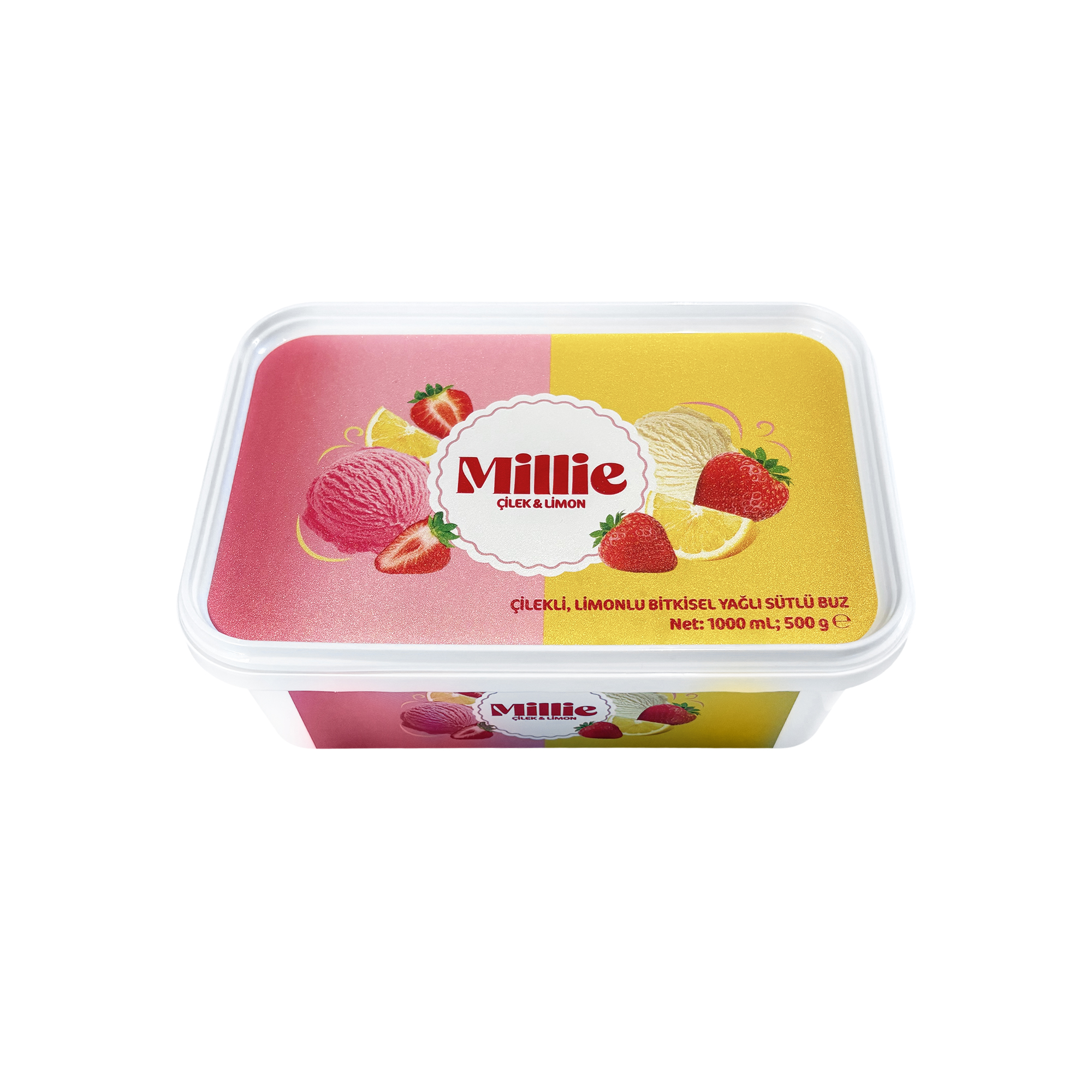 Millie Çilekli Limonlu Kutu
